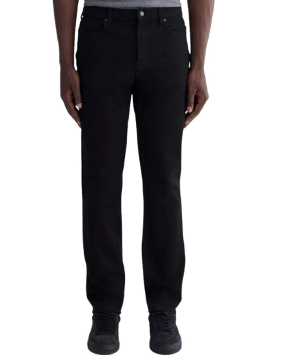 EVERLANE Uniform Men's Relaxed Jeans 32x30 Black 4-Way Stretch Organic NWT